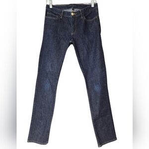 Juicy Couture Y2K Size 28 Skinny Dark Blue Jeans Mid Rise Women's
